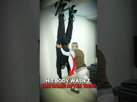 *INVERSION THERAPY* NATURAL SPINAL DECOMPRESSION FOR BACK PAIN RELIEF! ππ₯