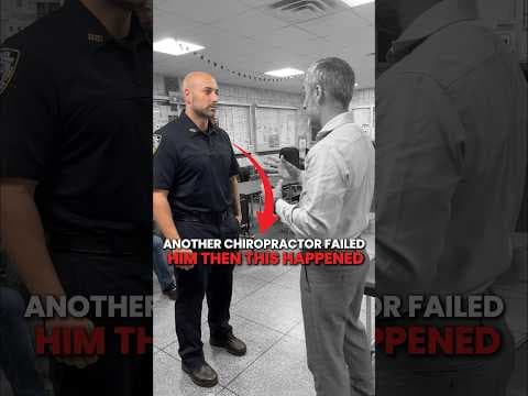 NYPD OFFICER GETS *AMAZING* RELIEF AFTER THIS ADJUSTMENT! ππ