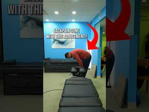 WATCH HIS *REACTION* AFTER *SPINAL DECOMPRESSION*! π Instant Back Pain Relief!