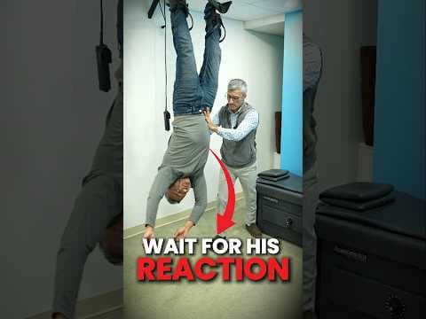 IS *INVERSION THERAPY* THE #1 WAY TO RELIEVE BACK PAIN & DECOMPRESS YOUR SPINE? Find out!π²π